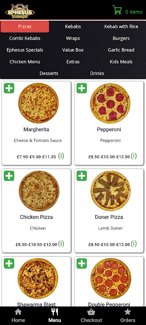 Ephesus Pizza Grill Telford Screenshot 2