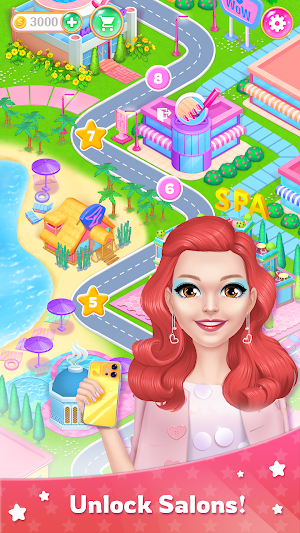 Eva's Makeover Day: Spa Salon Screenshot 2