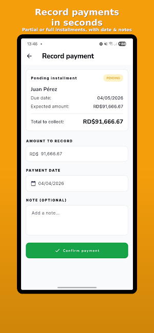 LenderApp - Loan Tracker Screenshot 2