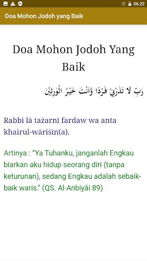 Doa Dari Quran Teks + Terjemah Screenshot 3