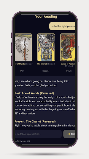 AI Tarot:Daily Readings & Chat Screenshot 3