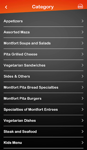 Montfort Mediterranean Cuisine Screenshot 1