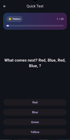 IQ Master - Brain Test & Logic Screenshot 1