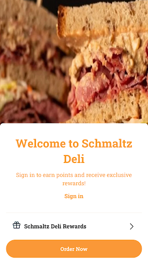 Schmaltz Deli Screenshot 0