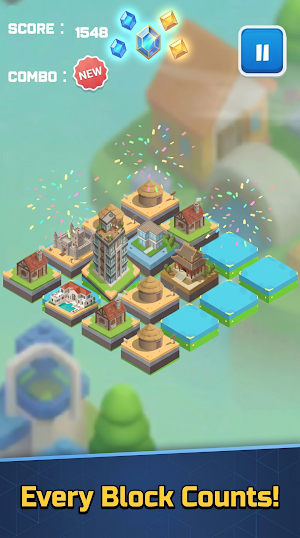 Merge City Evolution Screenshot 1