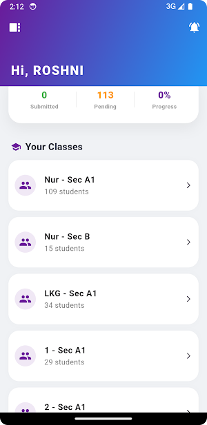 Warals EduApp Screenshot 0