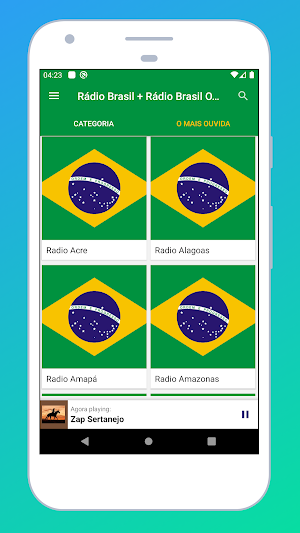 Radio Brazil + Radio Brasil FM & AM - Radio Online Screenshot 0