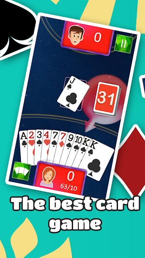 Gin Rummy Extra - Plus Screenshot 1