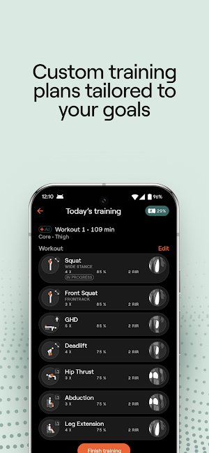 Enode - Smart Fitness Workouts Screenshot 2