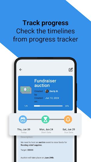 Timill - social task manager Screenshot 2