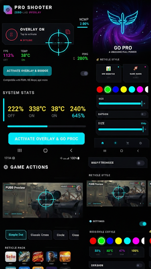 Pro Shooter: Crosshair & DPI Screenshot 1