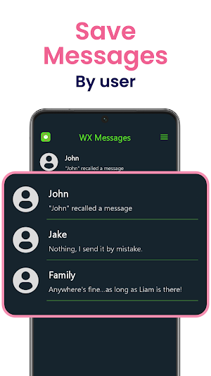 WXRecovery - Message Backup Screenshot 3