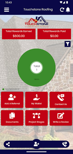 Touchstone Roofing LLC Screenshot 2