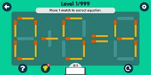 Matches Math Puzzle Screenshot 1