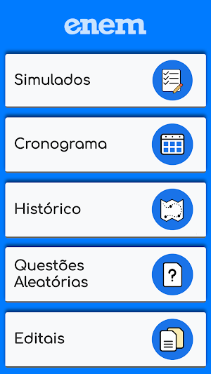 Enem 2020 - Simulados Pro Screenshot 0