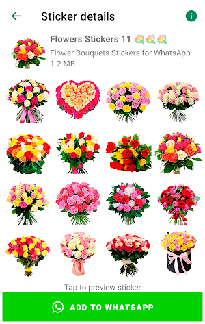 Flowers Stickers for WhatsApp Screenshot 0