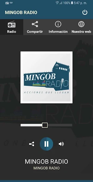 MINGOB Radio Screenshot 1