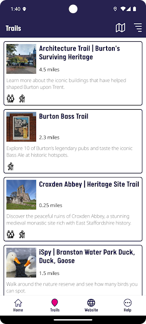 Discover East Staffordshire Screenshot 1