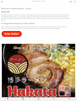 Hakata Ramen - Quincy Online Ordering Screenshot 2