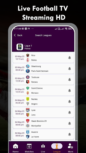 Live Football TV Streaming HD Screenshot 3