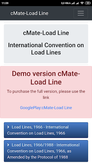 cMate-Load Line (Demo) Screenshot 0