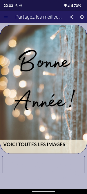 Bonne Année Félicitations Screenshot 0