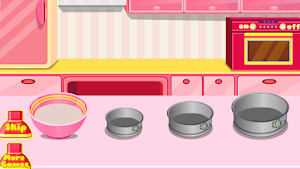 Make cake chocolate girls game Screenshot 1