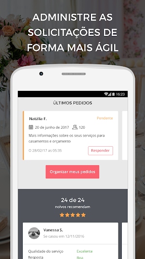 Casamentos.com.br para empresa Screenshot 1
