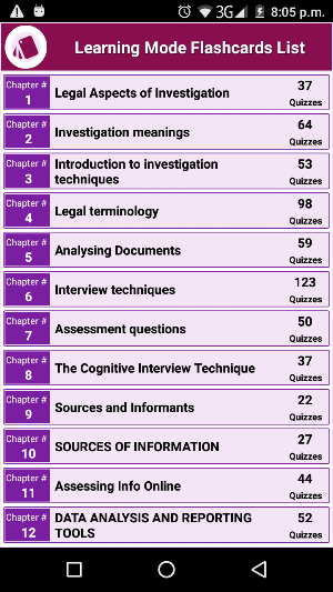 Effective Legal Investigation  Screenshot 0