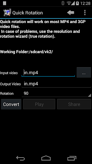 Video Rotate + Screenshot 1