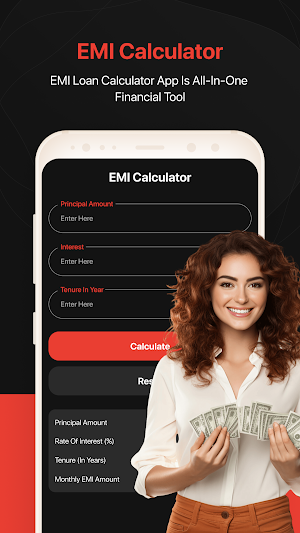 CashLoan : Loan EMI Calculator Screenshot 1