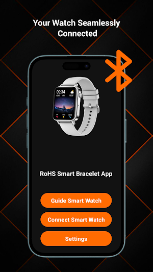 RoHS Smart Bracelet App Screenshot 1