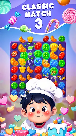 Lollipop Logic 3 in Row Screenshot 0