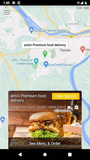 Amici Premium food Passau Screenshot 1