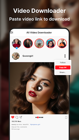 Video Downloader & HD Player Screenshot 0