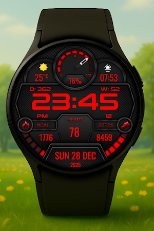 Nexus Digital Watch Face Screenshot 2