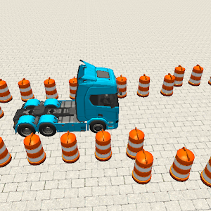 Modern Truck Parking Challenge Screenshot 1