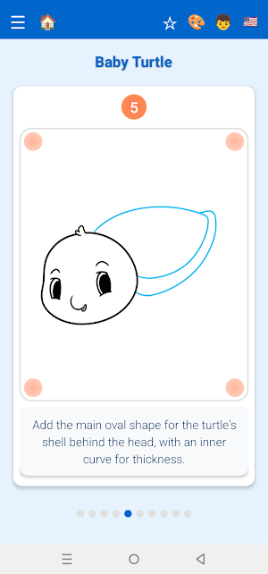Draw Reptiles Step by Step Screenshot 2