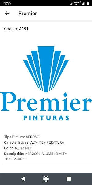 Premier Fabrica de Pinturas Screenshot 2