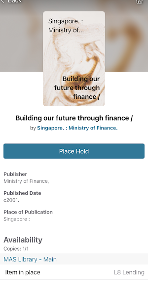 MAS Library Screenshot 3