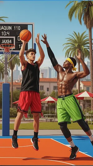 Basketball Game Stars Showdown Screenshot 3