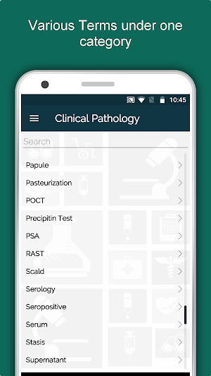 Pathology Dictionary Offline : Learn Basics Screenshot 2