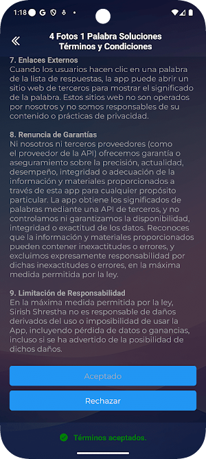 Soluciones 4 Fotos 1 Palabra screenshot 6