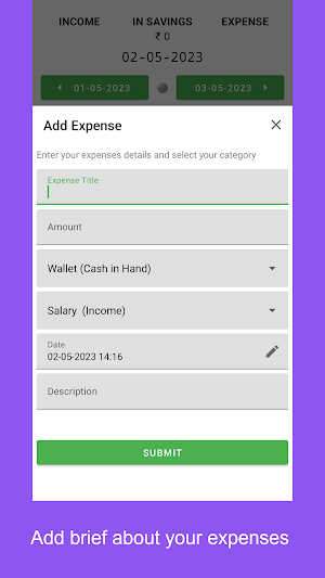 XPenses Xcel Screenshot 2