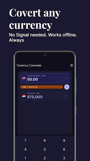Offline Currency Converter Screenshot 0