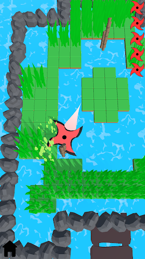 Ninja Grass Screenshot 1