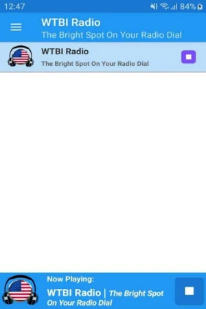 WTBI Radio App FM USA Free Online Screenshot 0