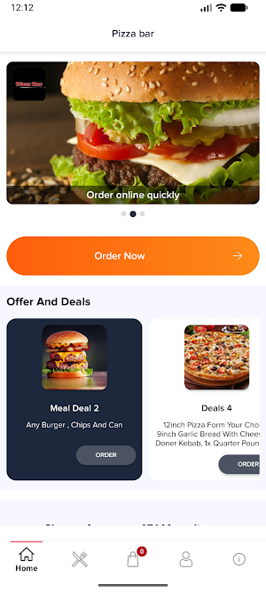 Pizza bar Screenshot 1
