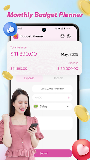 Budget Planner - Money Tracker Screenshot 0