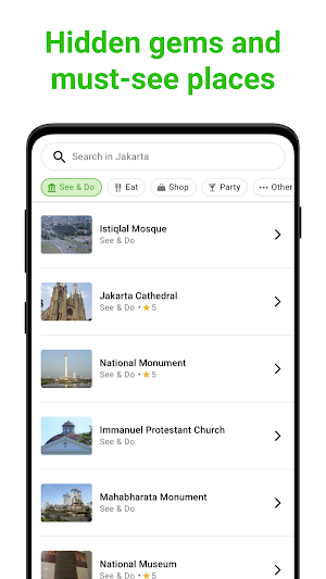 Jakarta Tour Guide:SmartGuide Screenshot 2